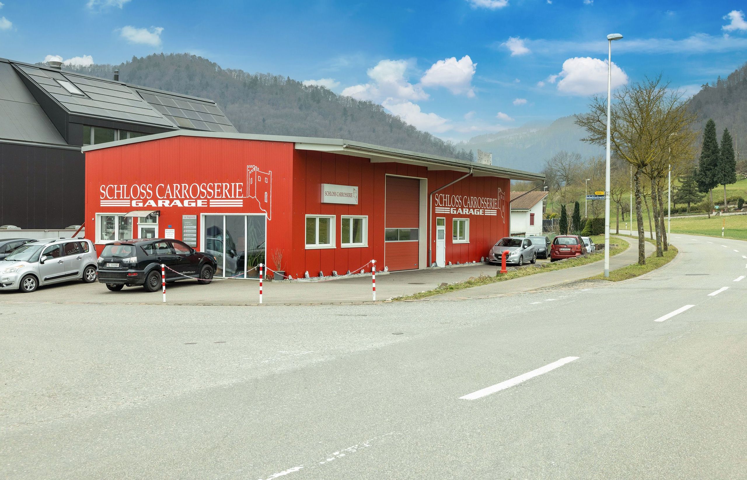 Die Garage in Büsserach